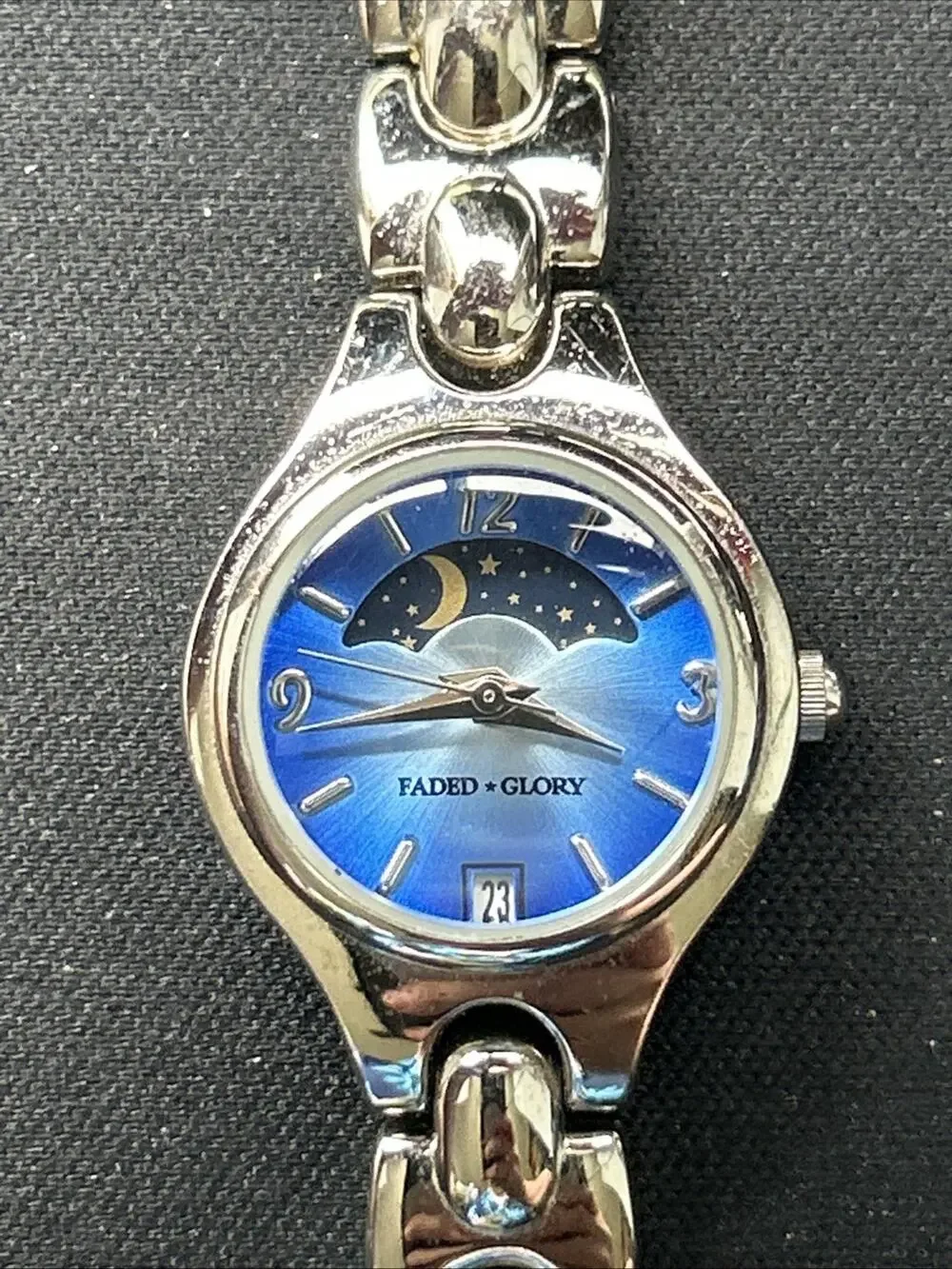 Faded Glory Moon Phase Women’s Quartz Watch